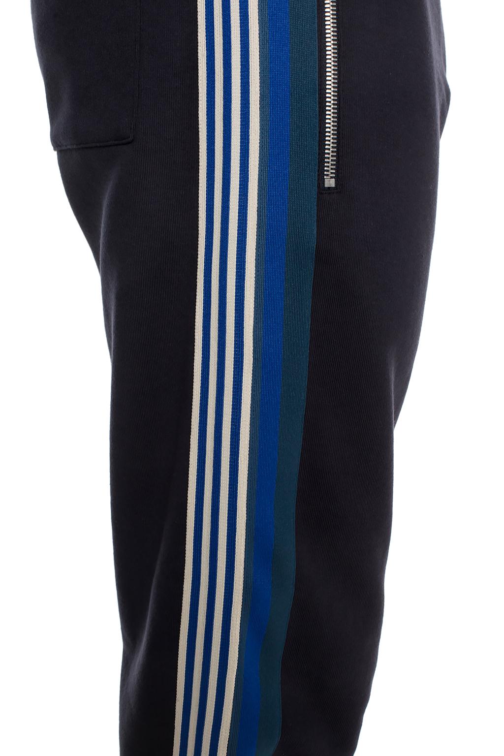 Navy blue Side stripe sweatpants Dries Van Noten - Vitkac Canada